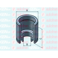 D025376 AUTOFREN SEINSA Поршень, корпус скобы тормоза