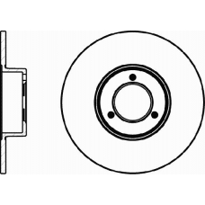 MDC340 MINTEX Тормозной диск