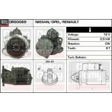 DRS0089 DELCO REMY Стартер