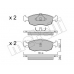 22-0094-2 METELLI Комплект тормозных колодок, дисковый тормоз