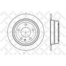 6020-1514-SX STELLOX Тормозной диск