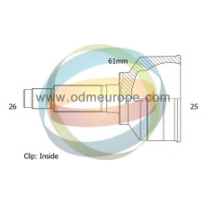 12-051475 ODM-MULTIPARTS Шарнирный комплект, приводной вал