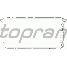 112 295 TOPRAN Радиатор, охлаждение двигателя