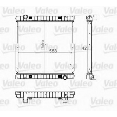 734872 VALEO Радиатор, охлаждение двигателя