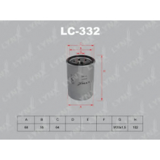 LC-332 LYNX Фильтр масляный