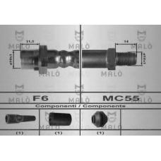80281 Malo Тормозной шланг