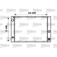 734396 VALEO Радиатор, охлаждение двигателя