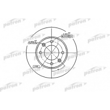 PBD4185 PATRON Тормозной диск