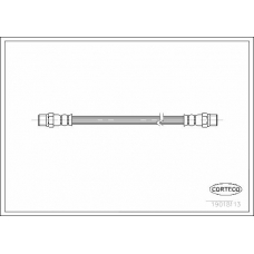19018113 CORTECO Тормозной шланг