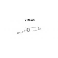 CT15576 VENEPORTE Глушитель выхлопных газов конечный