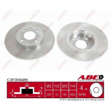 C3F004ABE ABE Тормозной диск