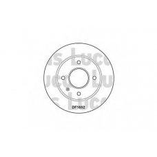 DF1652 TRW Тормозной диск