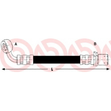 T 83 094 BREMBO Тормозной шланг