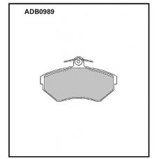 ADB0989 Allied Nippon Тормозные колодки