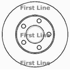 FBD1326 FIRST LINE Тормозной диск