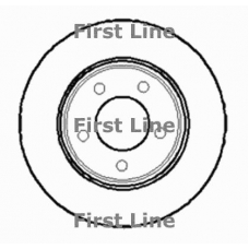 FBD024 FIRST LINE Тормозной диск