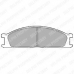 LP726 DELPHI Комплект тормозных колодок, дисковый тормоз