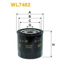 WL7482 WIX Масляный фильтр