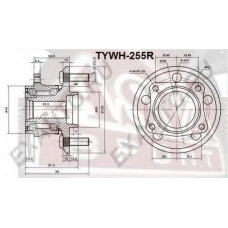 TYWH-255R ASVA Ступица колеса