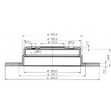 BDC3640 QUINTON HAZELL Тормозной диск