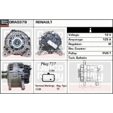 DRA0379 DELCO REMY Генератор