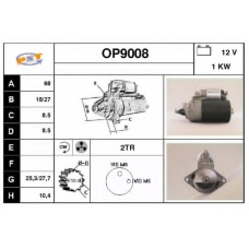 OP9008 SNRA Стартер