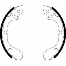 GS8439 TRW Комплект тормозных колодок