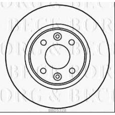 BBD5328 BORG & BECK Тормозной диск