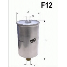 WF8064 QUINTON HAZELL Фильтр топливный
