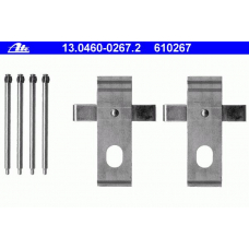 13.0460-0267.2 ATE Комплектующие, колодки дискового тормоза
