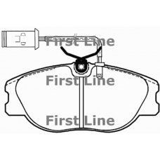 FBP1196 FIRST LINE Комплект тормозных колодок, дисковый тормоз