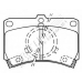 FBP1450 FIRST LINE Комплект тормозных колодок, дисковый тормоз
