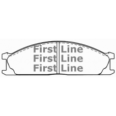 FBP1332 FIRST LINE Комплект тормозных колодок, дисковый тормоз