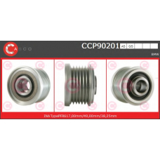 CCP90201AS CASCO Ременный шкив, генератор