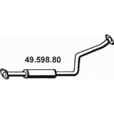 49.598.80 EBERSPACHER Средний глушитель выхлопных газов