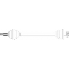 RE3112 General Ricambi Приводной вал
