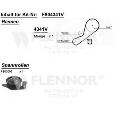 F904301V FLENNOR Комплект ремня грм