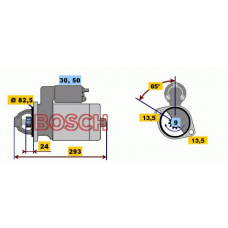 0 001 363 112 BOSCH Стартер