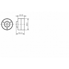 TKR 9119 TIMKEN Паразитный / ведущий ролик, зубчатый ремень