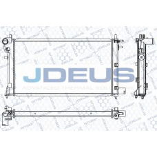 RA0210281 JDEUS Радиатор, охлаждение двигателя