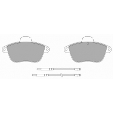 FBP-0845 FREMAX Комплект тормозных колодок, дисковый тормоз