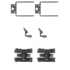BFK743 QUINTON HAZELL Комплектующие, колодки дискового тормоза