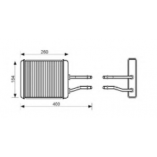 QHR2162 QUINTON HAZELL Теплообменник, отопление салона
