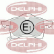 LP1309<br />DELPHI<br />Комплект тормозных колодок, дисковый тормоз