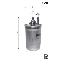 ELG5329 MECAFILTER Топливный фильтр