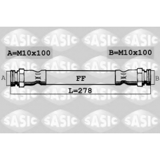 SBH0146 SASIC Тормозной шланг