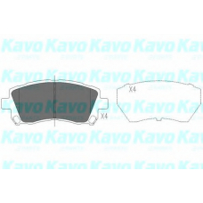 KBP-8001 KAVO PARTS Комплект тормозных колодок, дисковый тормоз
