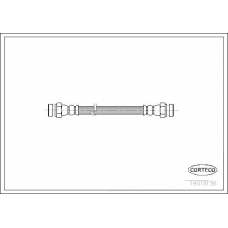 19018136 CORTECO Тормозной шланг