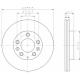 8DD 355 108-161 HELLA Тормозной диск