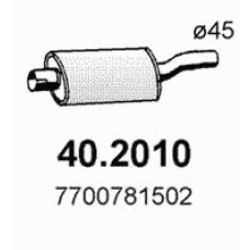 40.2010 ASSO Предглушитель выхлопных газов